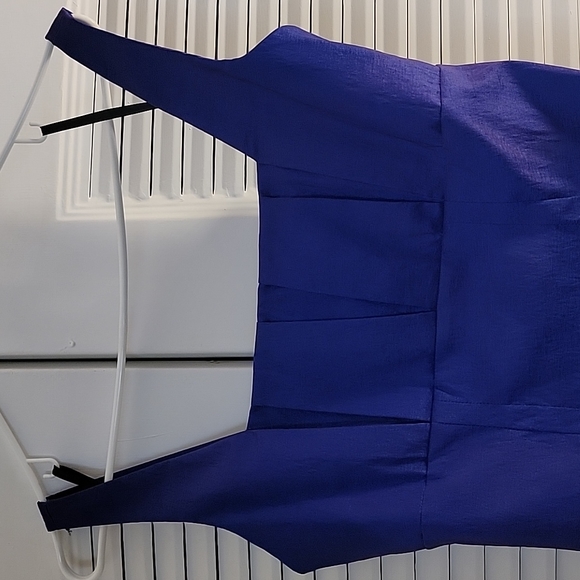 Iridescent Purple/blue Calvin Klein cocktail dress size 4 - Picture 5 of 9
